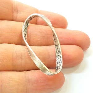 Silver Pendant Antique Silver Pendants (49x23mm) G8219
