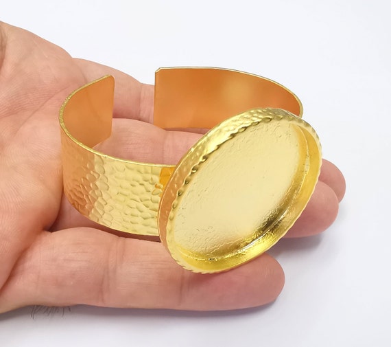 Gold bracelet blanks deals