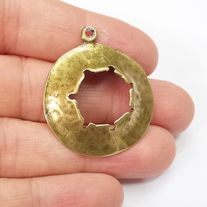 Antike Bronze überzogene Anhänger (38x33mm) G33560