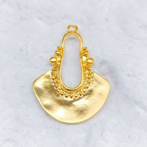 Gold Charms Gold Plated Charms  (40x29mm)  G18280