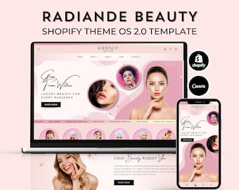 Radiance Beauty Shopify Theme: Skincare & Makeup Store Design