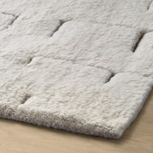 Hand Knotted New Zealand Wool Rug 9x12: Bohemian Moroccan Style