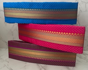 Khun/Khan/खण Topi: khan Gandhi topi voor Pooja, bruiloft en eventuele festiviteiten