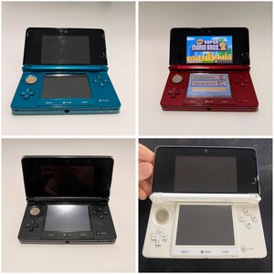 Nintendo 3DS original / Tarjeta de memoria incluida / Libre de región / Cargador incluido