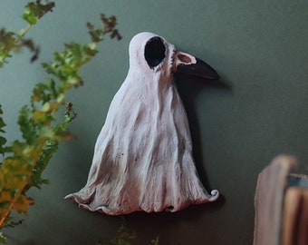 Crow ghost 3D Gothic Wall Art, Whimsical Gothic Home decor