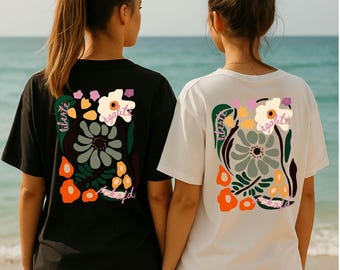 chemise tendance | Chemise de démonstration | Chemise de protestation | Démocratie | Pas de rois | Sweat-shirt unisexe | FCKAFD | FCKNZS | Gegen Rechts | Code QR