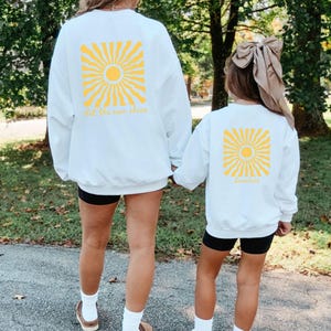 Mommy and me outfits, Matching family sweatshirts, Mama and Mini shirts, Mother and Daughter outfit, Baby Shower gift, mama and me tee