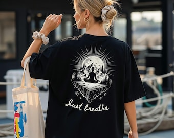 T-shirt Namaste | Chemise de yoga en Baumwolle | chemise spirituelles | Mode Achtsamkeit & Spiritualität | Yogakleidung | Yoga Geschenk | Pilates