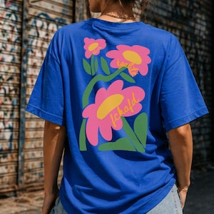 Statement Shirt | Demonstration Shirt | Protest Shirt | Demokratie | No Kings | Unisex Sweatshirt | FCKAFD | FCKNZS | Gegen Rechts | QR Code