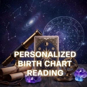 Lectura personalizada de la carta natal en la misma hora: Informe astrológico natal (PDF)