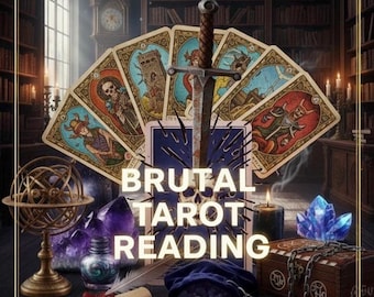 Brutal Tarot Reading: Honest Psychic Guidance - Same Day
