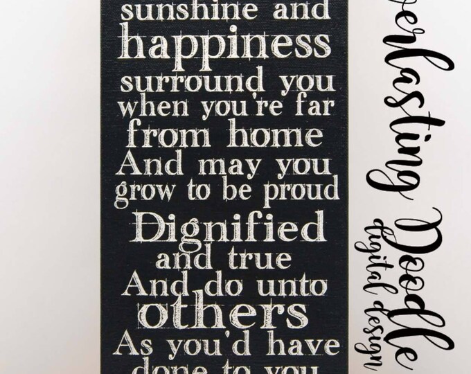 Forever Young Lyrics Rod Stewart Personalized Wedding or - Etsy