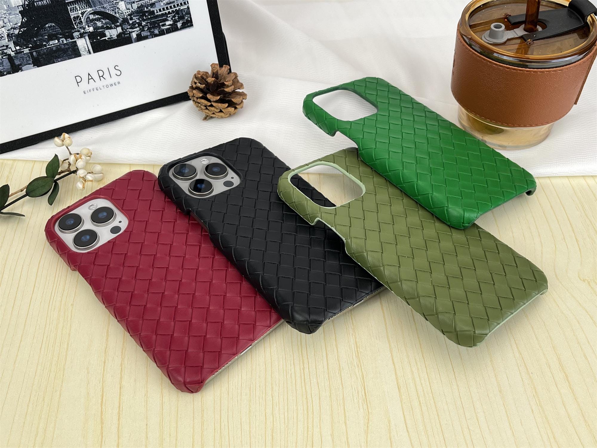 Bottega Veneta Iphone 12 Pro Max Case in Pink | Lyst