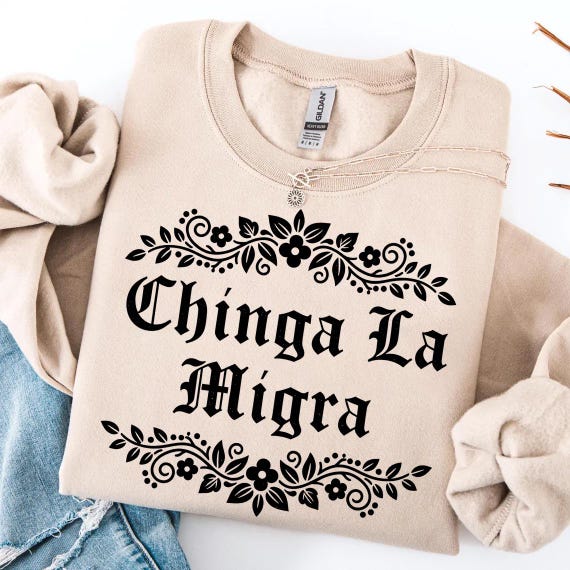 Anti ICE SVG, Chinga La Migra svg, Funny Political Shirts Png, Pro Immigration Png,Chinga tu Migra Resist Protest Activist Png,Human Rights