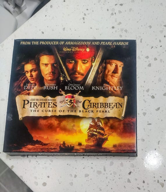 Pirates of the Caribbean the Curse of the Black Pearl DVD Johnny