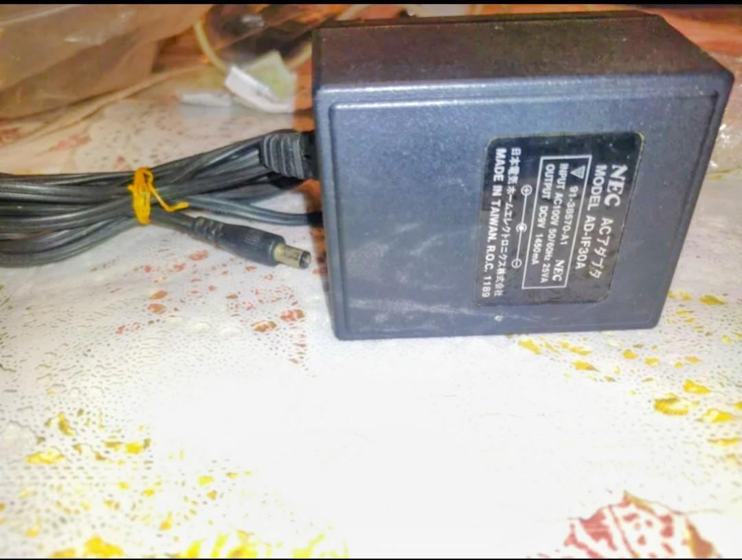 Official PC Engine Turbografx Cd-rom Power AC Adapter Ad-if30a ...