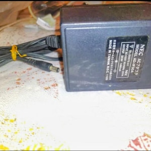 Official PC Engine TurboGrafx CD-Rom Power AC Adapter Ad-IF30a Interface Briefcase Unit Console Nec