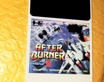 Jeu After Burner II Pour PC Engine (TurboGrafx-16) - HuCard - Bon état