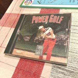 Power Golf TurboGrafx Turbo express TG-16 Turbo Duo PC Engine CIC Usa Seller
