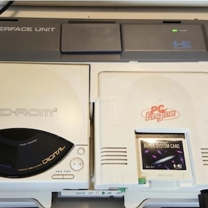 Nec PC Engine Interface Cd Rom Ifu-30 Briefcase Unit System Pce Coregrafx Super CD TurboGrafx TG-16 Japan