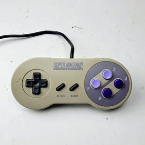Manette officielle Super Nintendo SNS-005 Snes Jr Mini originale Famicom Snes classique analogique Retron Hyperkin Supaboy FC Twin US Vendre A2