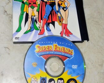 Super Friends DVD Attack of Legend of Doom DC Universe Comics