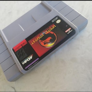 Mortal Kombat Super Nintendo SNES Working cartridge only