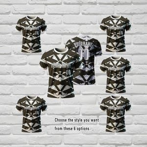 Custom Heat Press Soccer Jersey | Personalized Name & Number | Custom Team Shirt | Breathable Football Uniform