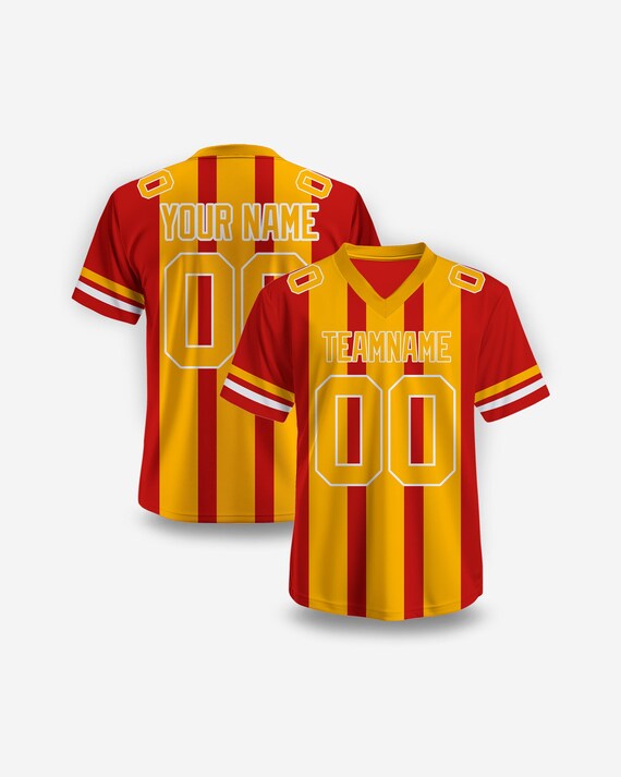 Maglia da calcio personalizzata con ricamo o stampa a caldo Nome