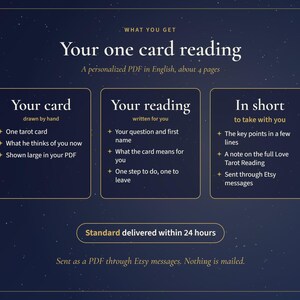 What Is He Thinking About Me Right Now, One Card Tarot Reading, Love Tarot for His Thoughts and Feelings, PDF in 24 Hours bild 6