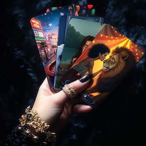 Unique Tarot Deck for Collectors and Beginners | Modern AI-Generated Tarot Cards | Physical Tarot Deck | Tarot | Tarot Cards
