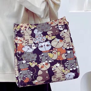 Bolsa de almuerzo con dibujos animados