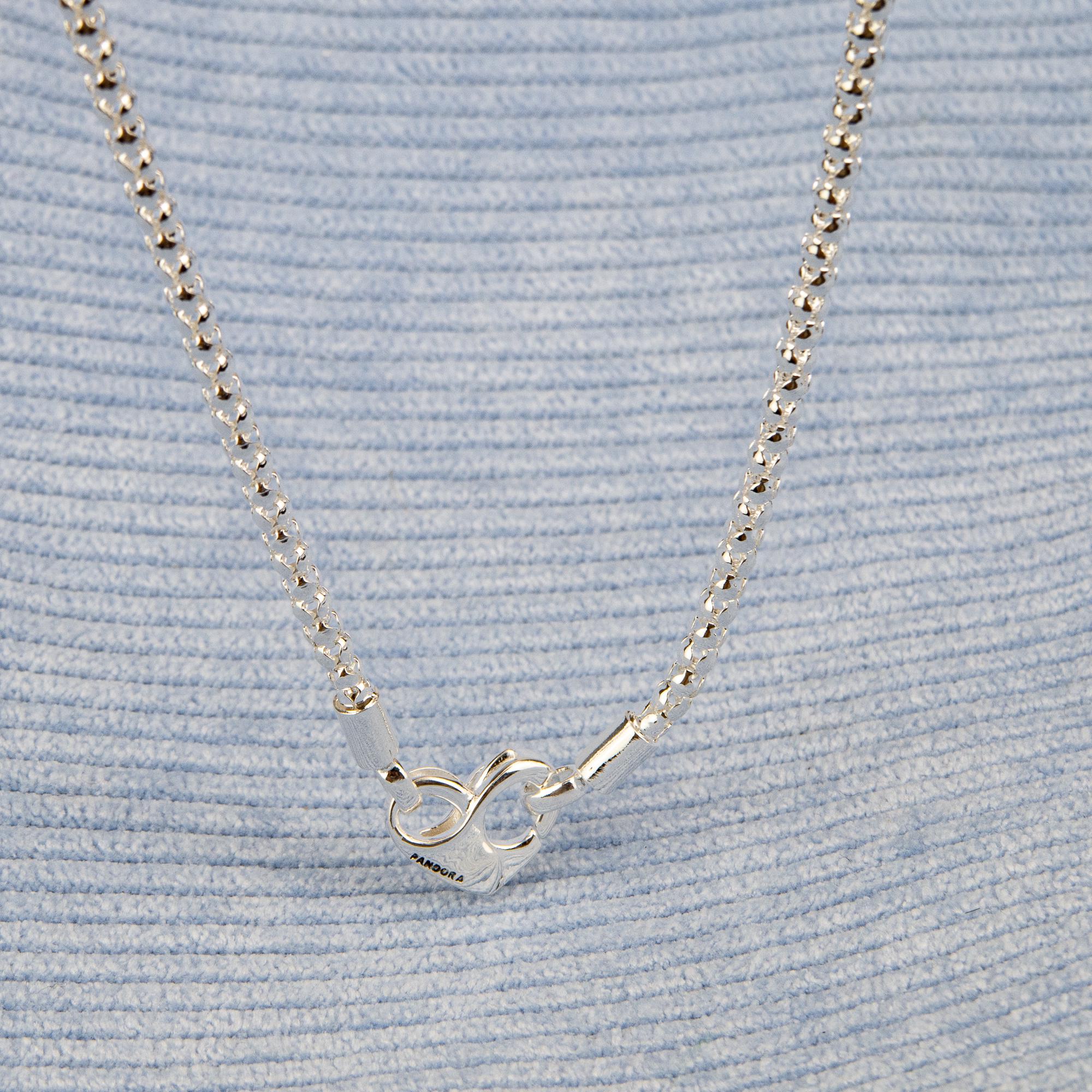 Pandora Studded Chain Necklace - Etsy
