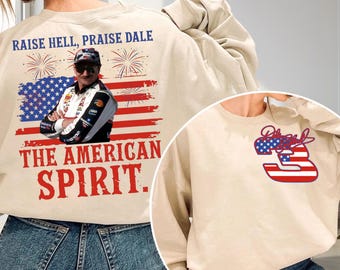 Raise Hell, Praise Dale PNG, Dale Earnhardt Nascar Sublimation Digital Download