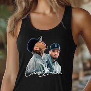 Breezy Bowl XX Tank Top Chris Brown Breezy Bowl XX Fan Tee Chris Brown Album Tank Top Chris Brown Fan Gifts Chris Brown Music Lover Tank Top