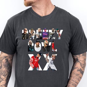 Breezy Bowl XX Shirts Chris Brown Merch Tshirt Chris Brown Breezy Bowl XX Shirt Chris Brown Album Shirt Chris Brown Fan Gift Comfort Colors