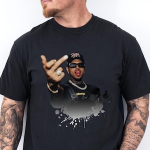Chris Brown Breezy Tour 2025 Graphic Tee - Vintage Concert Shirt