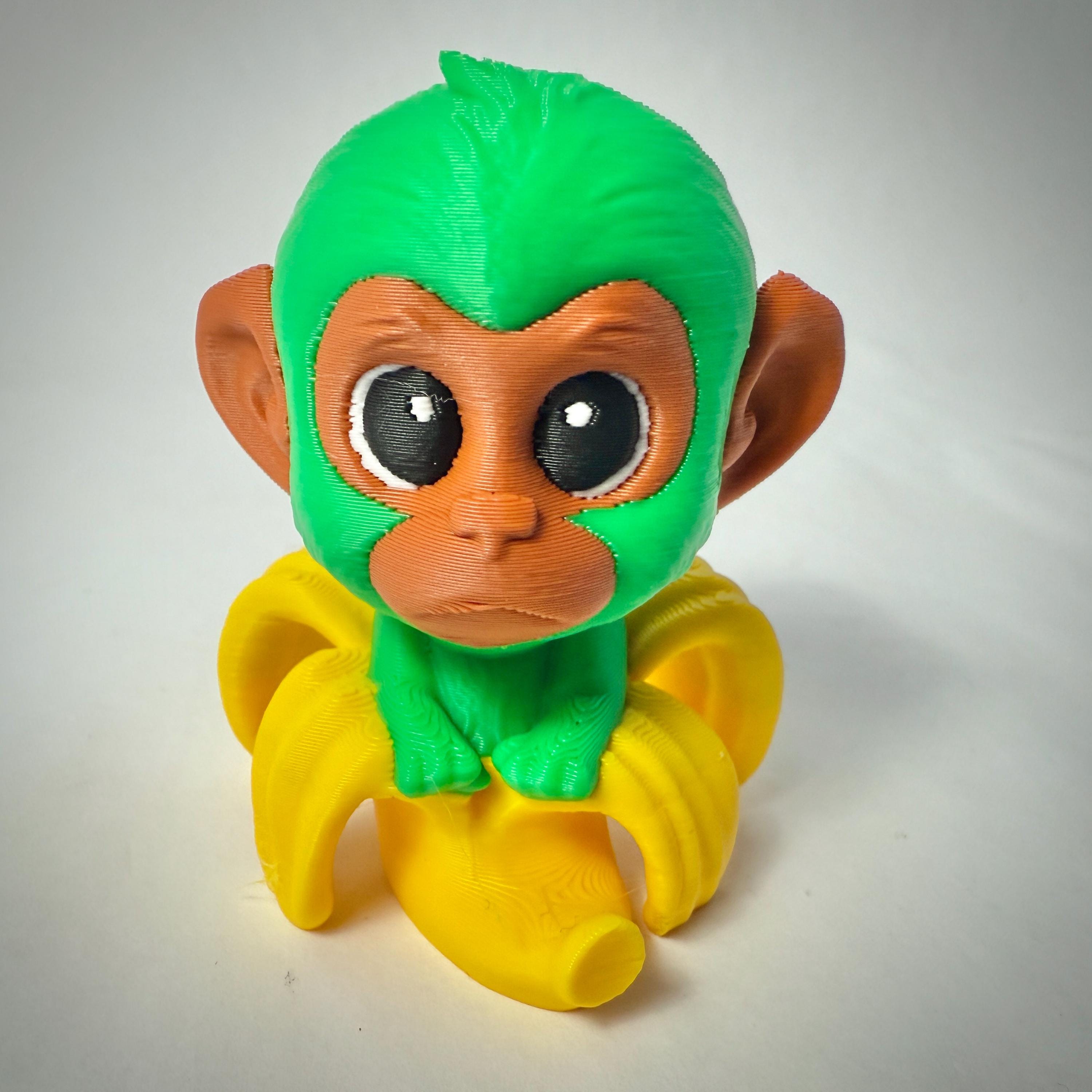 スポーツトイ・アクショントイ MonkeyFingeR Design Caesar Chimpanzini Bananini Figurine | Italian Brainrot Collectable 3D