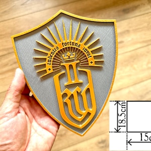 Kingdom Come Deliverance II - Audentes fortuna iuvat - Badge on shield