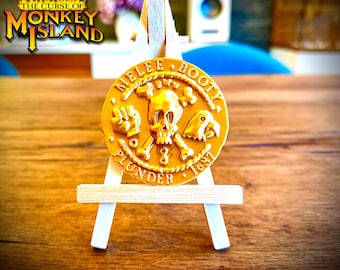 La maldición de Monkey Island Verb-Coin... ¡Aprobado por Guybrush!