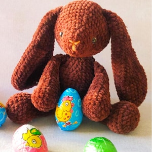 Crochet Ben the Bunny Amigurumi PDF Pattern, Crochet Bunny , Amigurumi Bunny , PDF Amigurumi Pattern