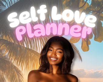 Self Love Planner | Printable Self-Care Journal | Daily Wellness Tracker PDF