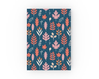 Botanical Leaves #001 – Hardcover Journal for Writing, Sketching & Planning, Aesthetic Gift, Diary, Bullet Journal, Stationery Gift