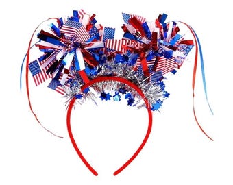 Stars and Strips Confetti Headband