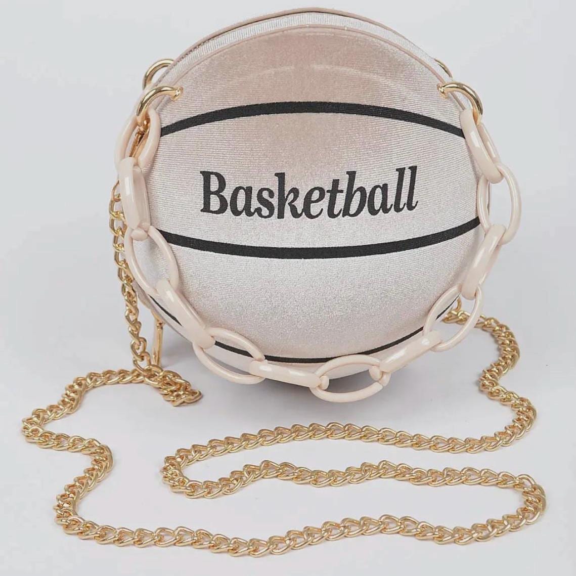 Sac à Main Femme Design Basketball - Mini, Rose, Cuir - Neuf Sans étiquettes