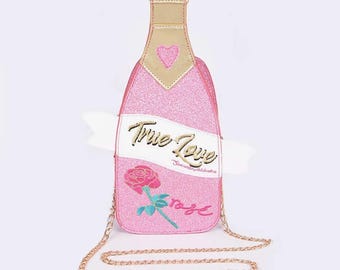 True Love Champagne Sparkling Purse