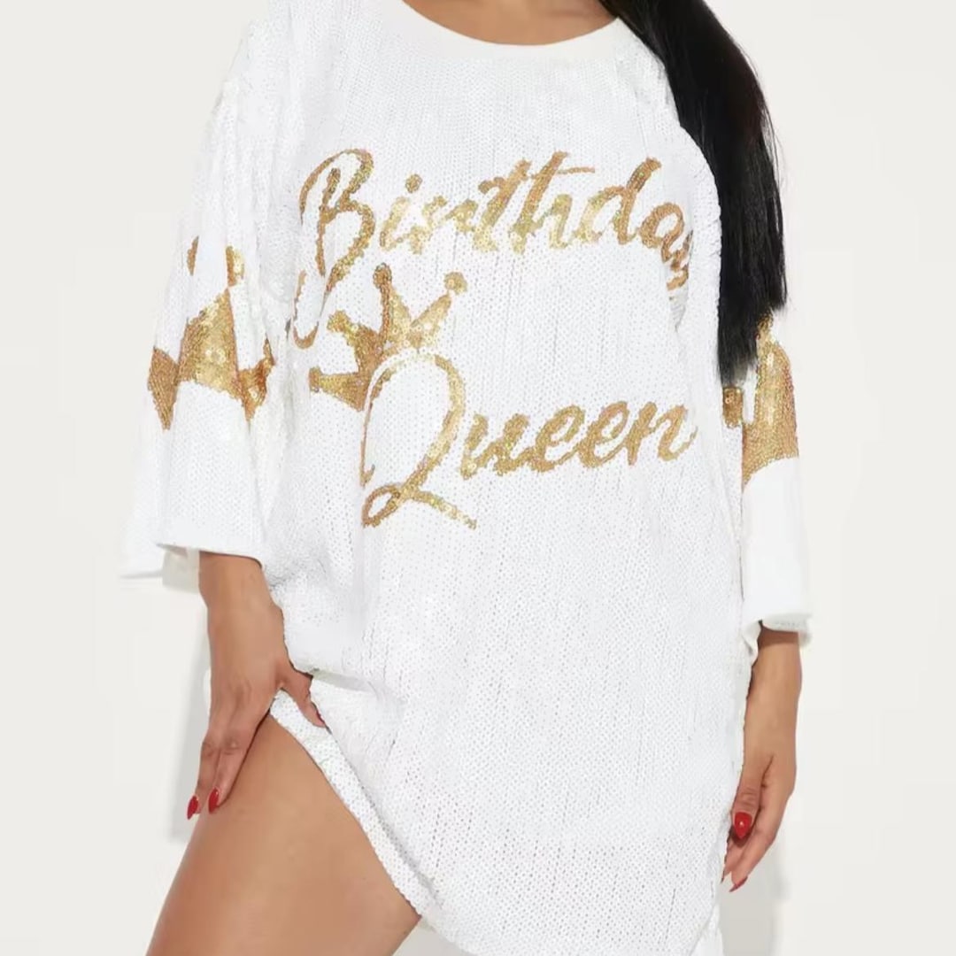 Birthday Queen Sparkle Dress