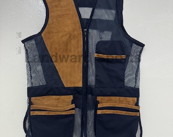 Chaleco de tiro para hombre (azul marino)