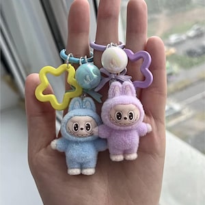 Porte-clés Mini Monsters, Porte-clés Poupées Lapin Mignonnes, Accessoires pour portables | Cadeau pour elle