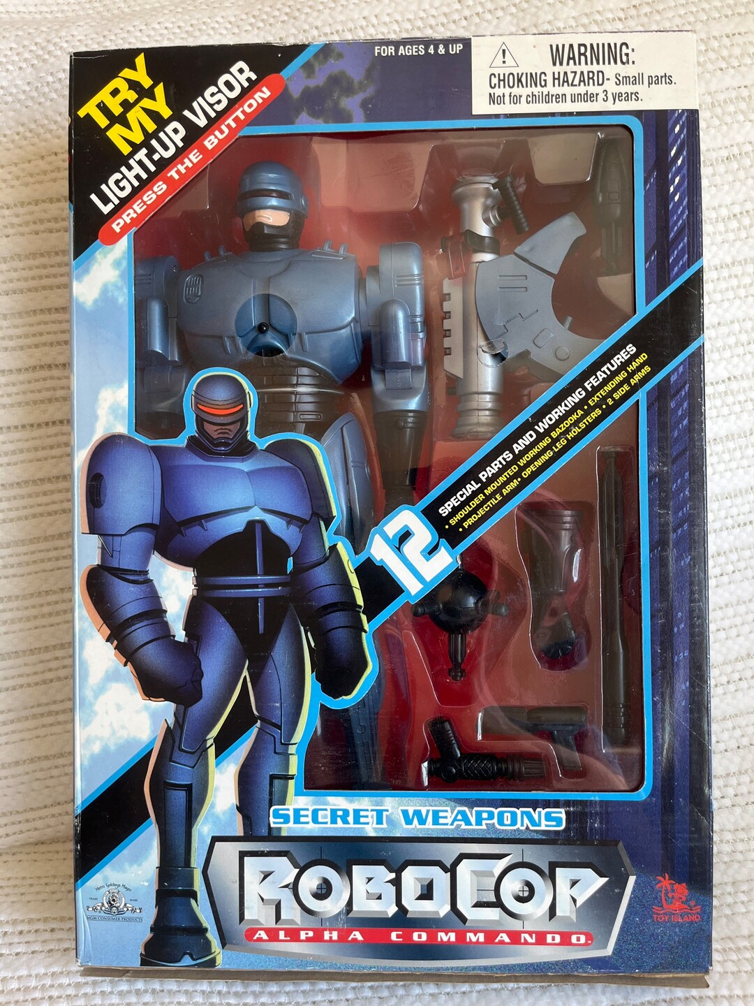 Robocop Commando Robocop Alpha Commando With Secret Weapons Action Figure, 1998, Toy ...